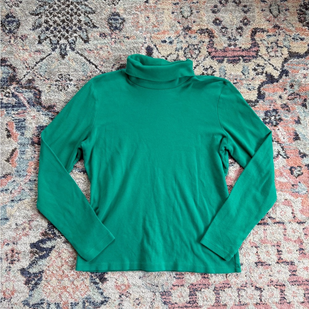 Green Turtleneck